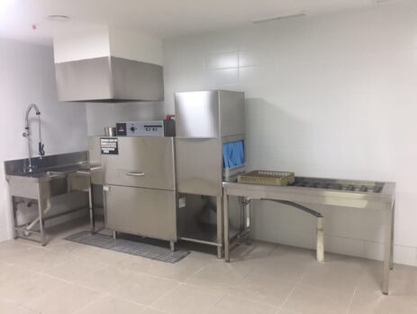 Diseño de zonas de lavado en cocinas de colectividades